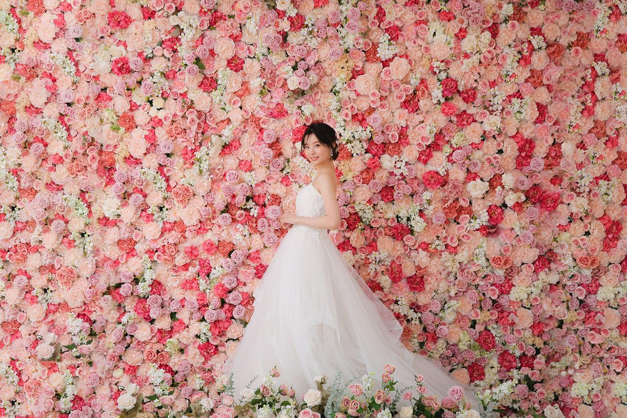 一面お花のフラワースタジオが九州・福岡に新登場。フォトウェディング